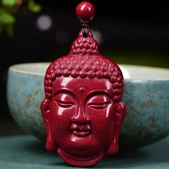 Cinnabar Buddha - Picture 3 of 7